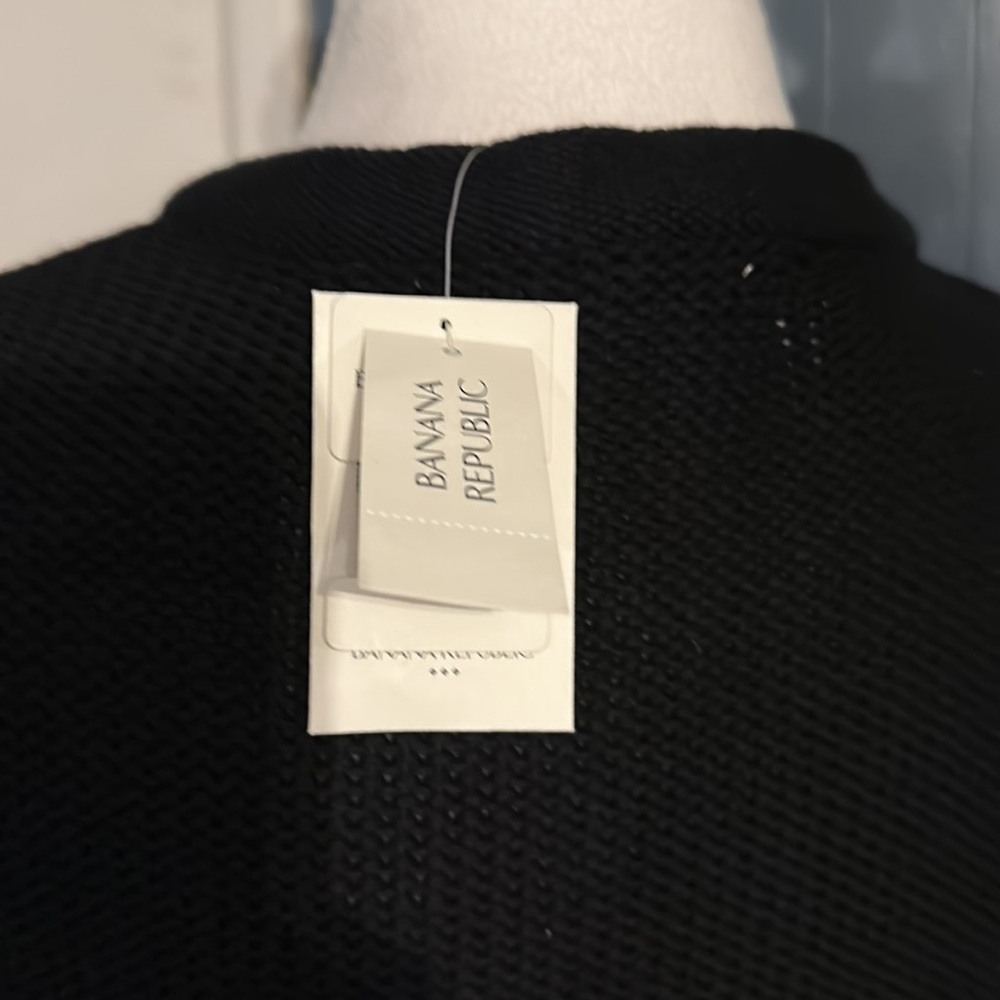NWT Banana Republic sweater/ cover size Small 100% cotton - Picture 5 of 11